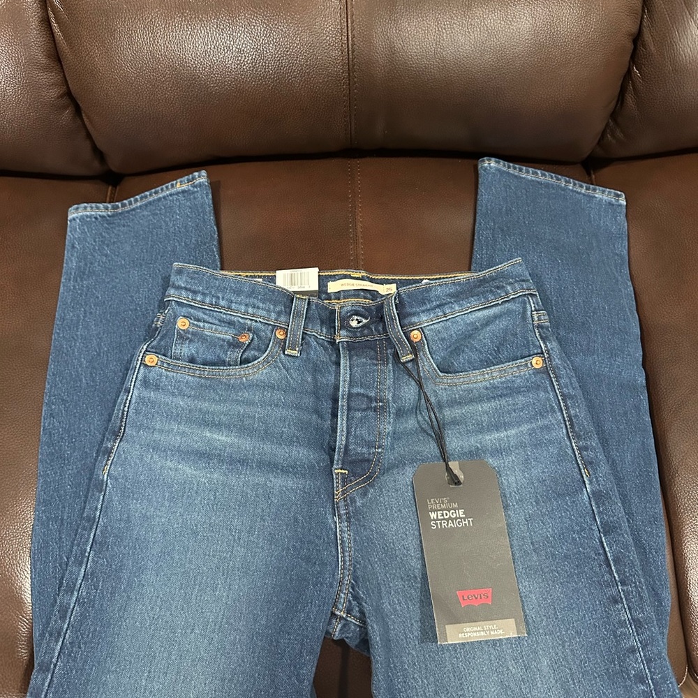 Levi's Denim Wedgie Straight Jeans